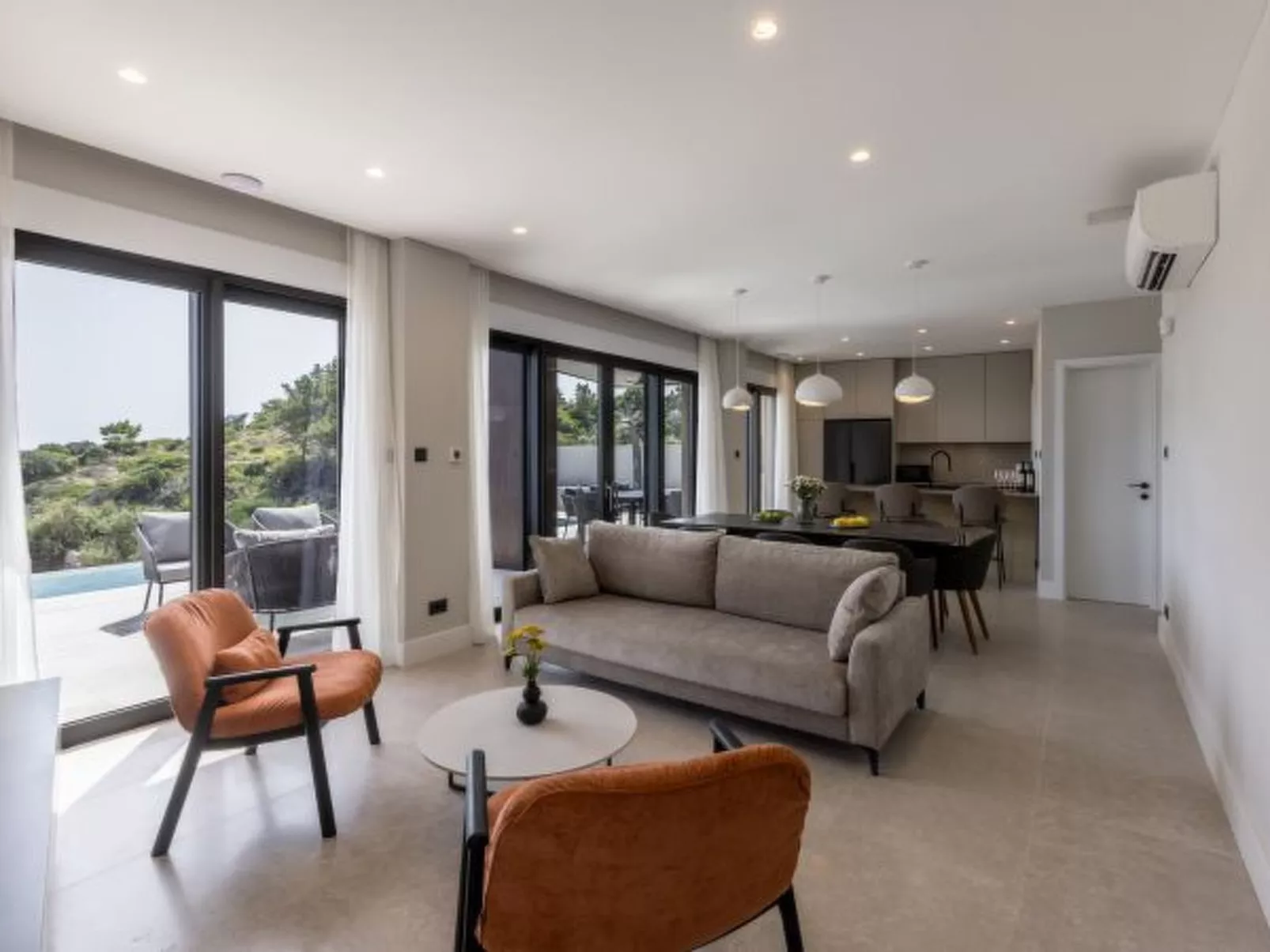 Beachfront villa Mare with seaview and pool