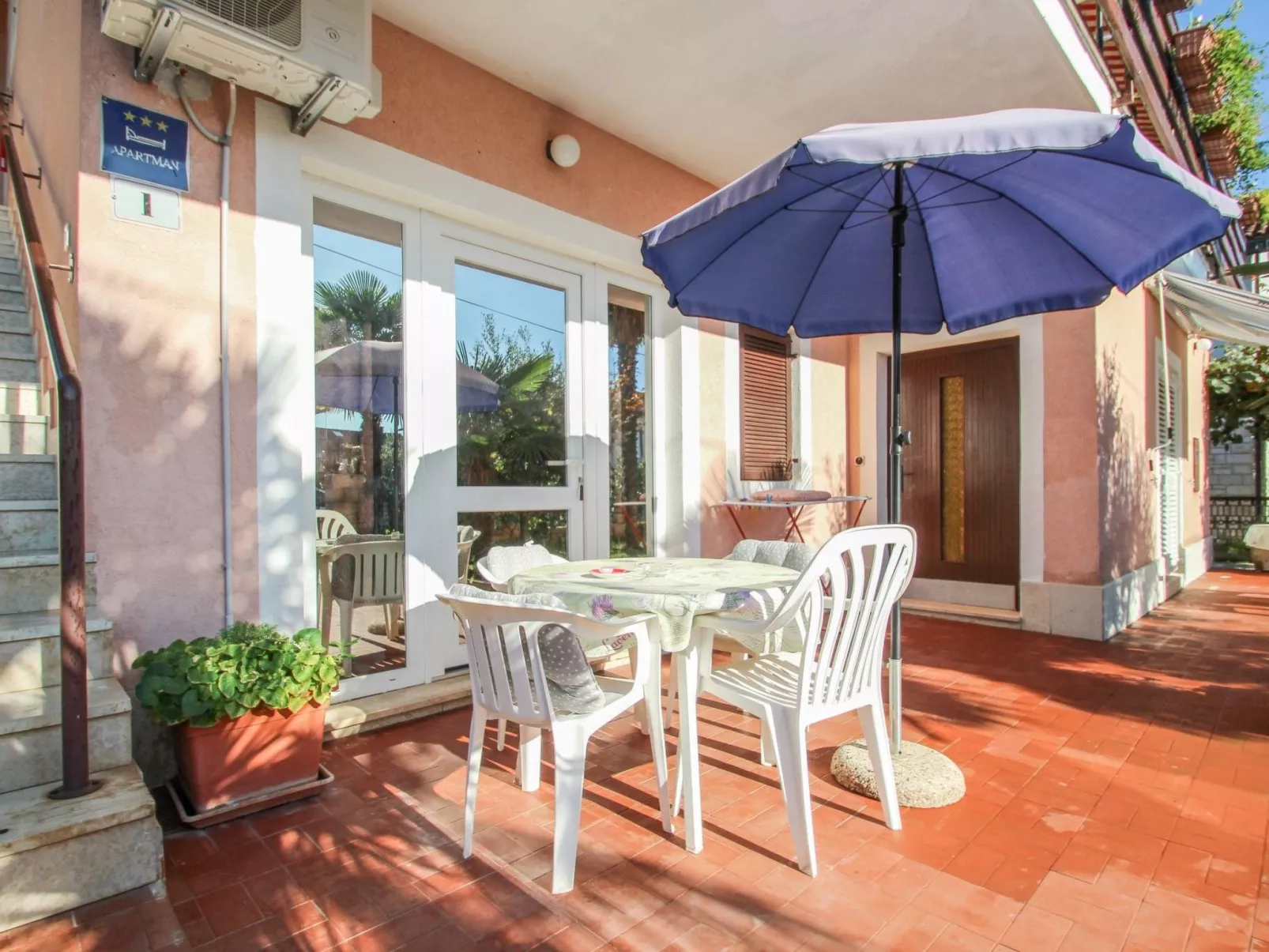 Wohnung "Adila 2" mit Terrasse