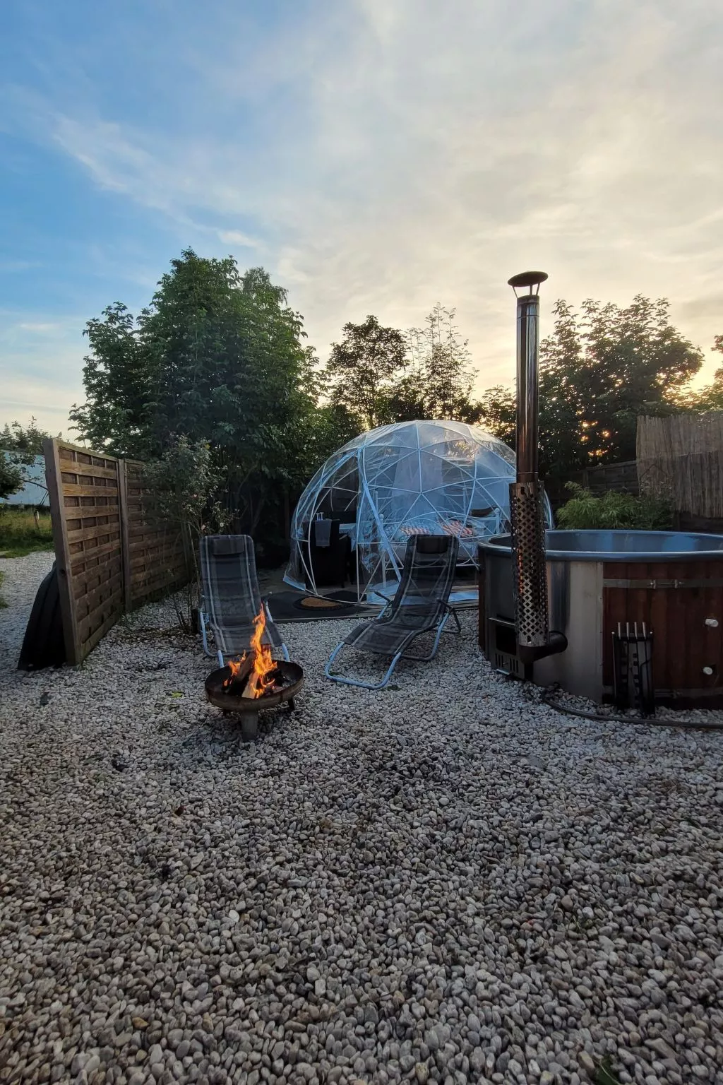 Bubble Übernachtung im Fichtelgebirge