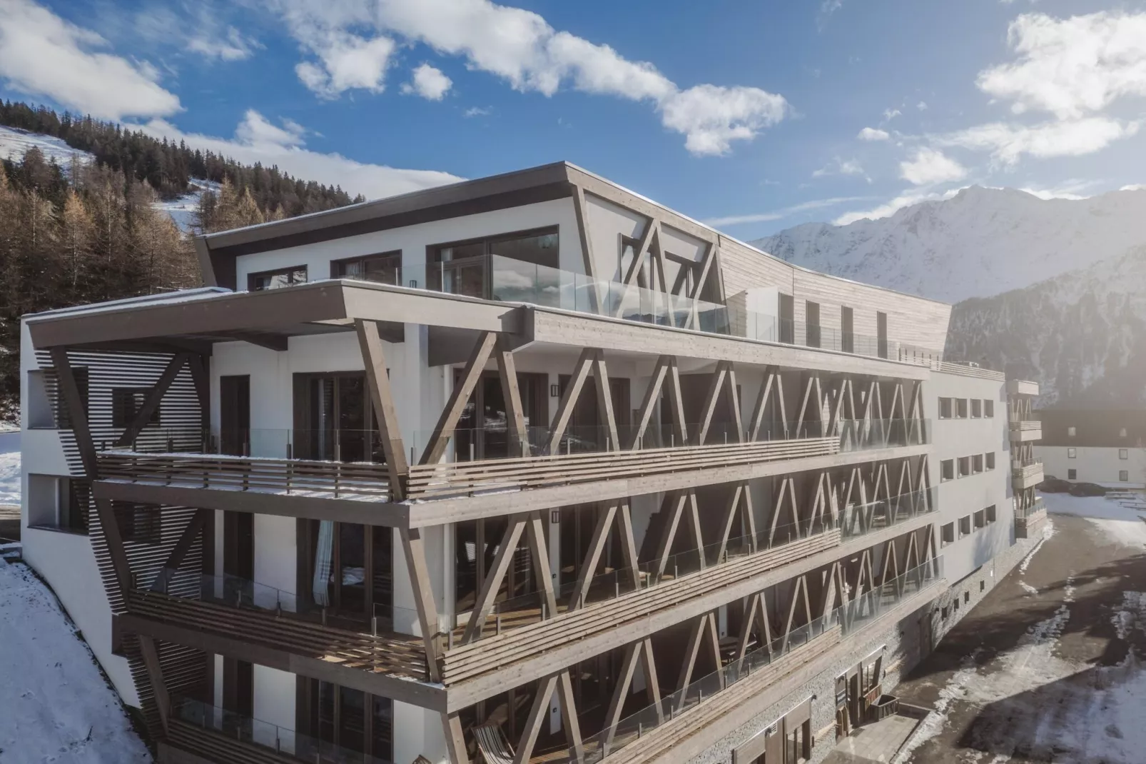 PLAN PEISEY Le Quartz A38S - Exterieur winter