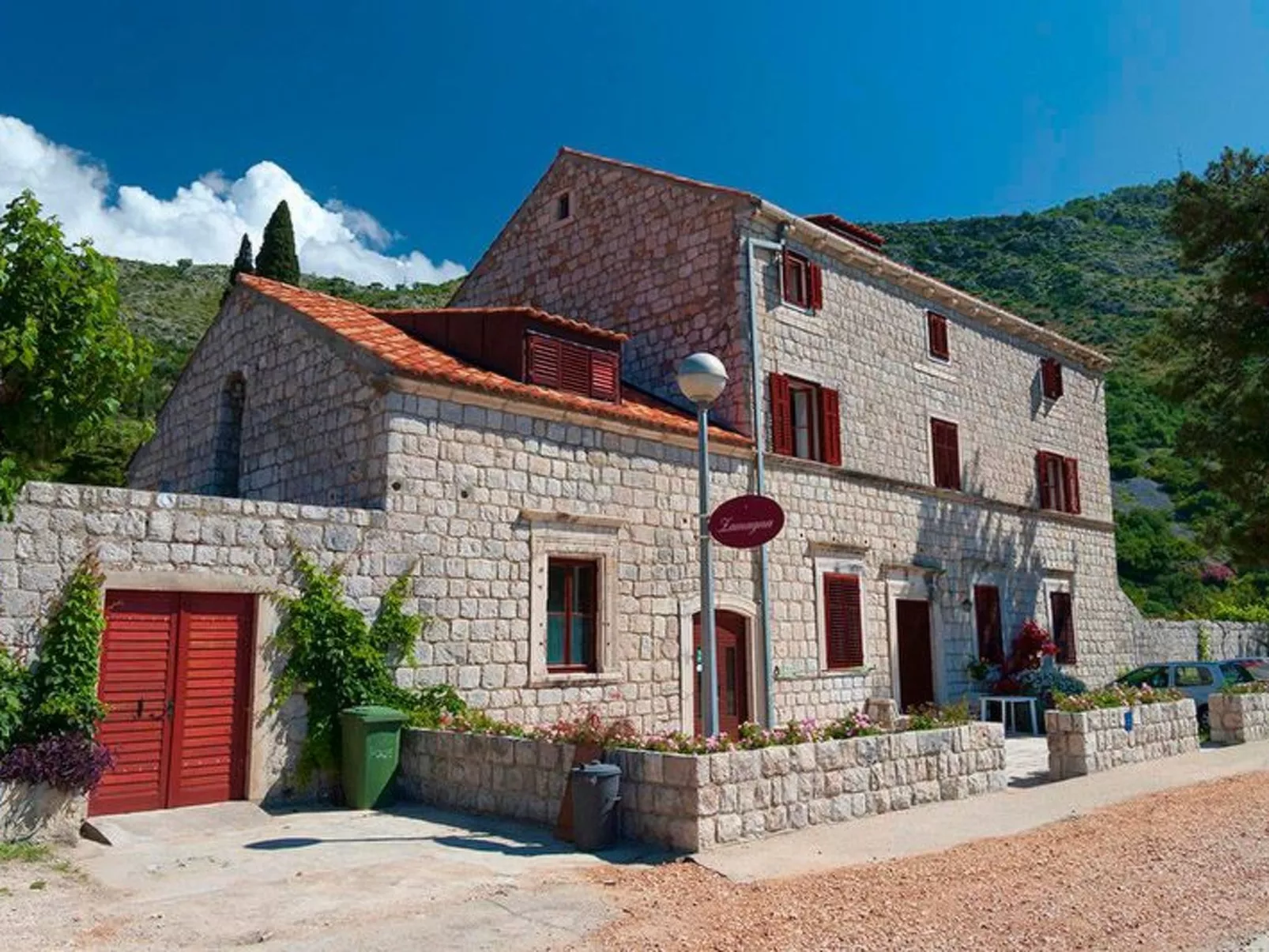 Privatzimmer im Schloss Seefront Zamagna, Mali Zaton NO. 6