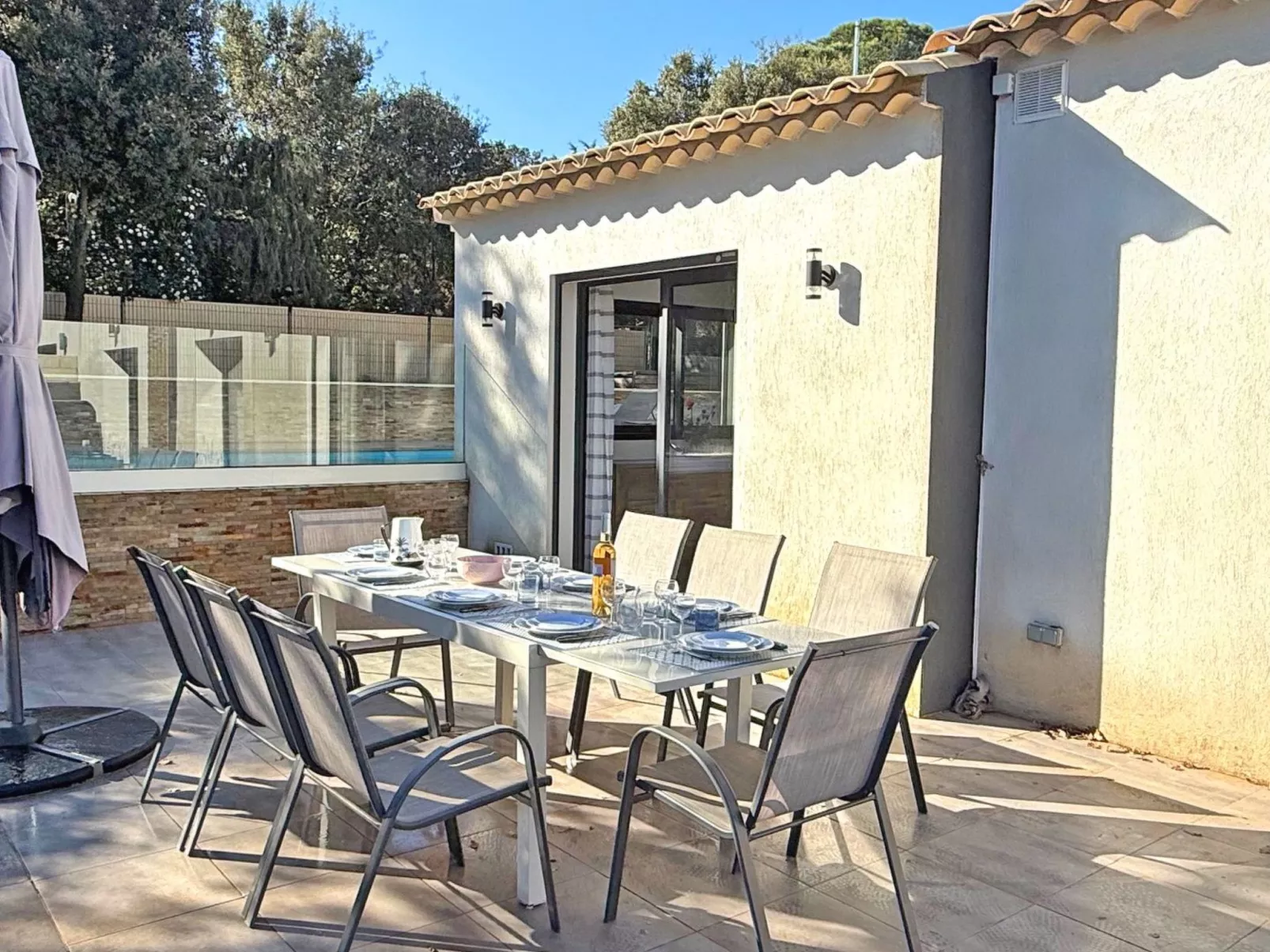 Villa 8 pers - Privates Schwimmbad - Klimaanlage