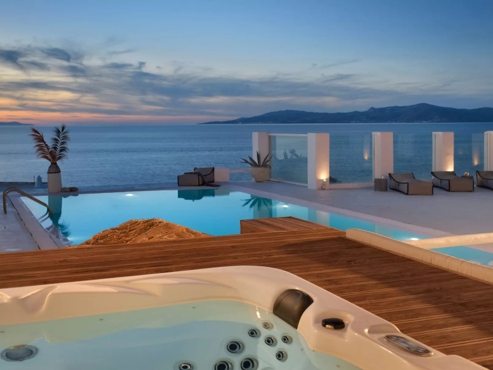 Meerblick Sunset Villa mit Hotub CalypsoSunsetVill