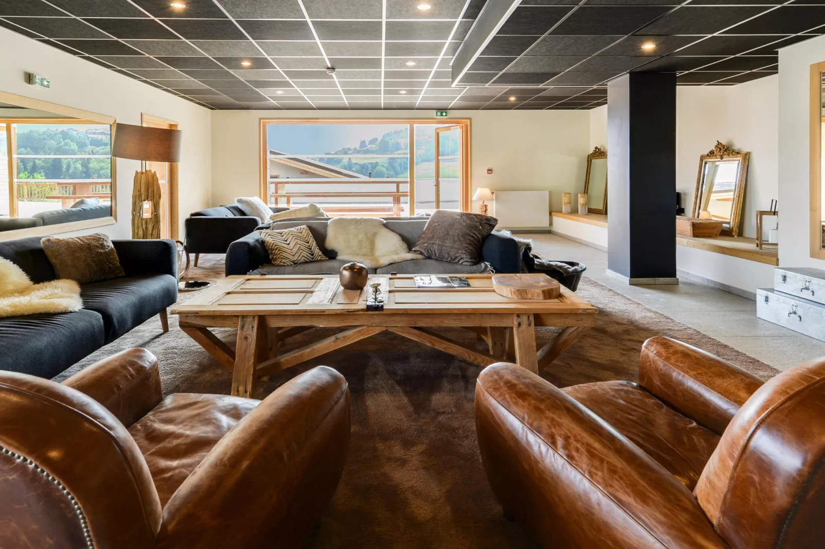 COMBLOUX Les Fermes du Mont Blanc - A24S - Hal-ontvangst