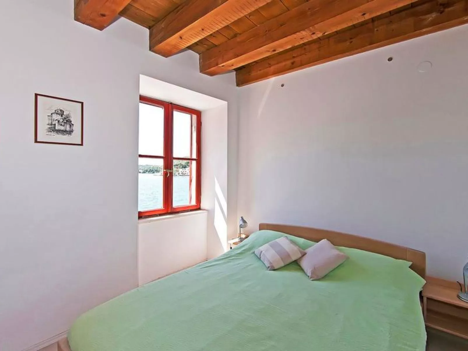 Privatzimmer im Schloss Seefront Zamagna, Mali Zaton NO. 2 - Binnen