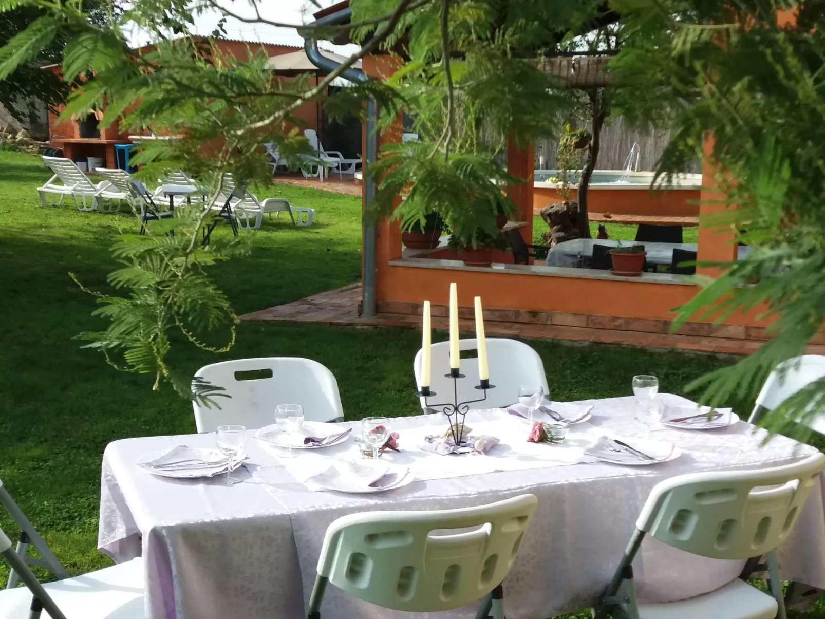 Zimmer für 3 Personen - Buiten