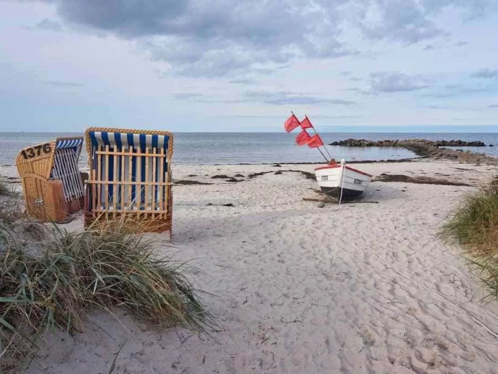 Direkt hinter dem Deich - Buiten