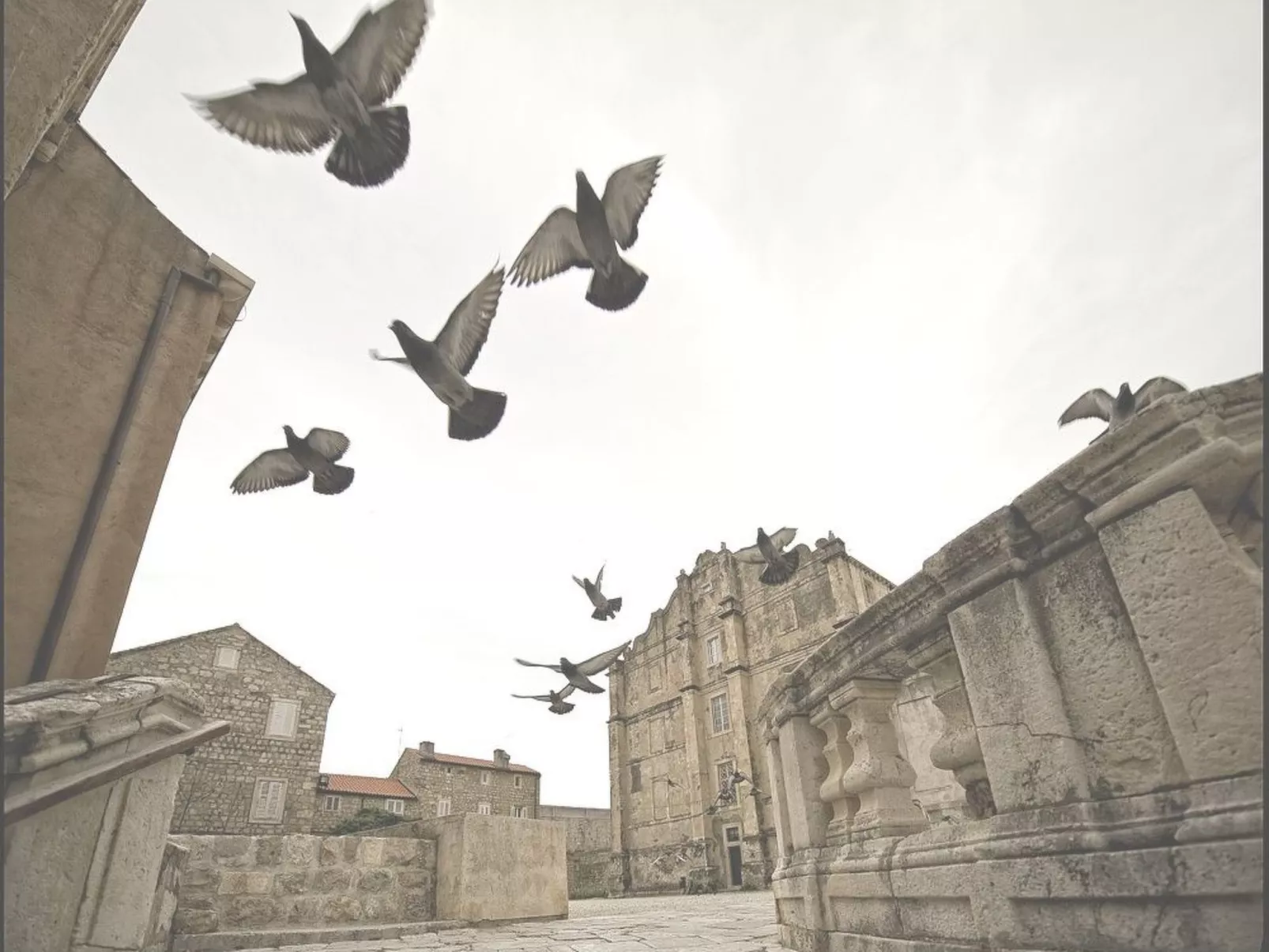 Gästezimmer "Meerblick" mit Blick auf das Wasser - Buiten