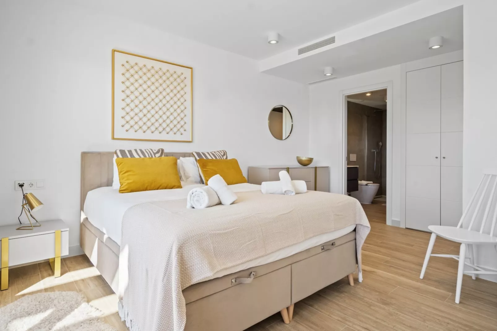 Chic Penthouse & Solarium ALCAZABA LAGOON (2125) - Slaapkamer