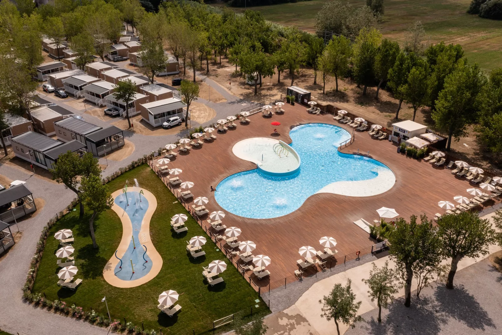 Rimini Family Resort - LODGE DELUXE - Zwembad