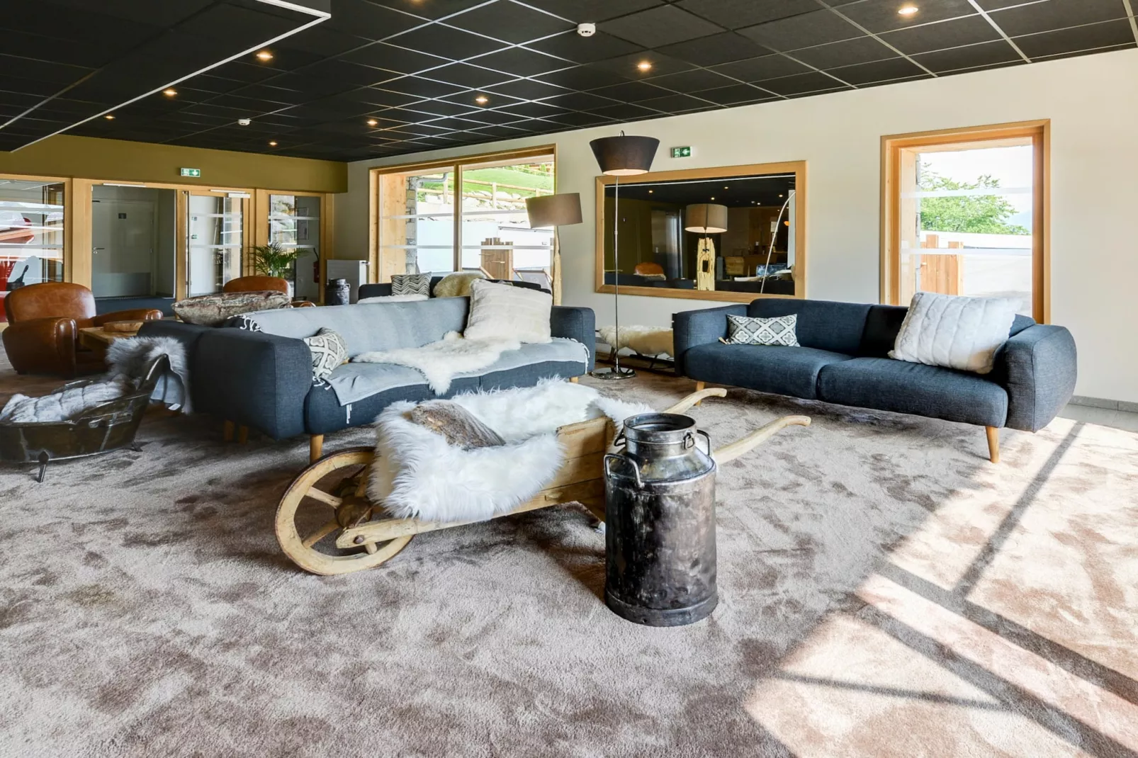 COMBLOUX Les Fermes du Mont Blanc - A36P - Hal-ontvangst