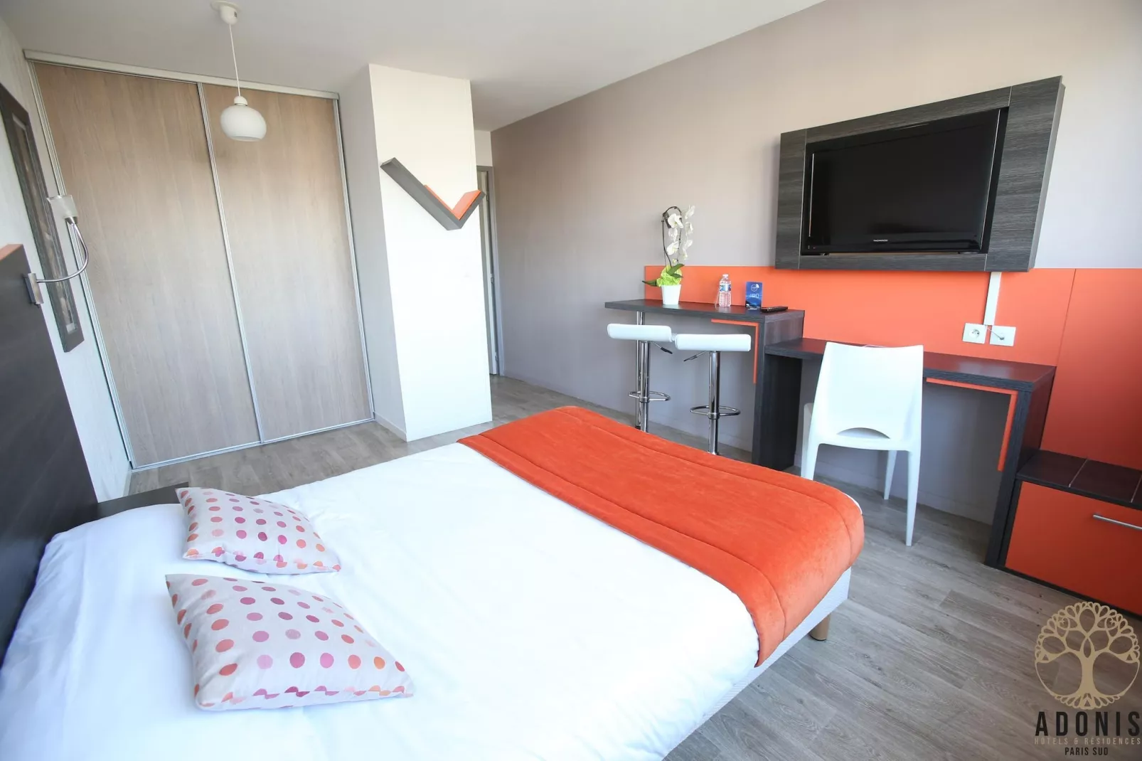 Adonis Paris Double Studio - Slaapkamer