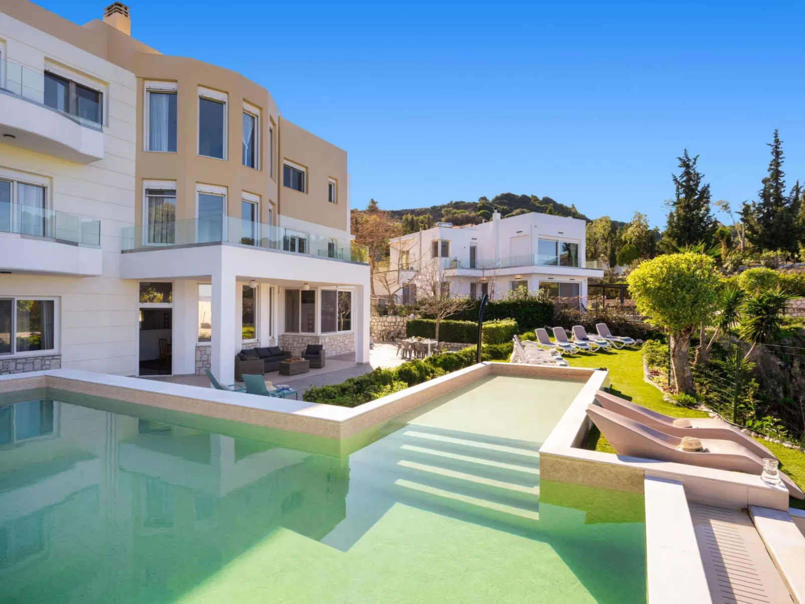 "Adamas Villa Rhodos" - Buiten