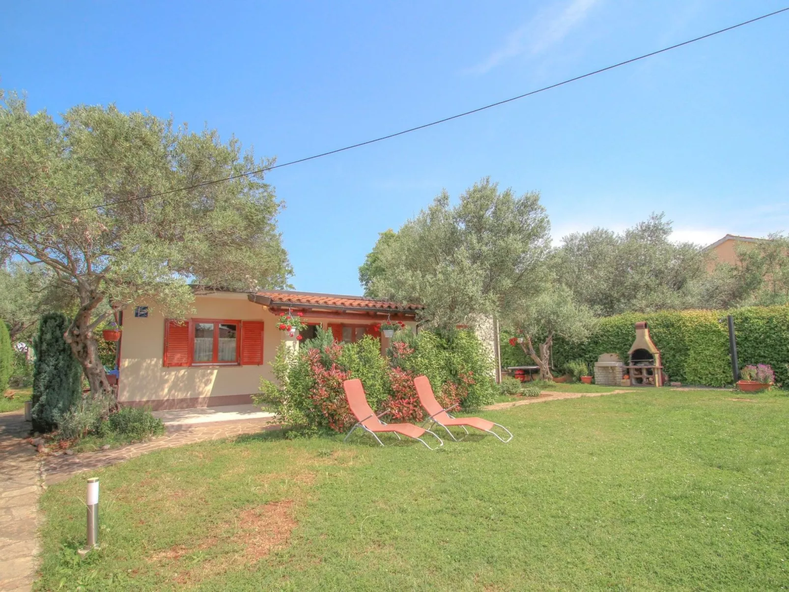 Wohnung "Timea 4" mit Terrasse - Buiten