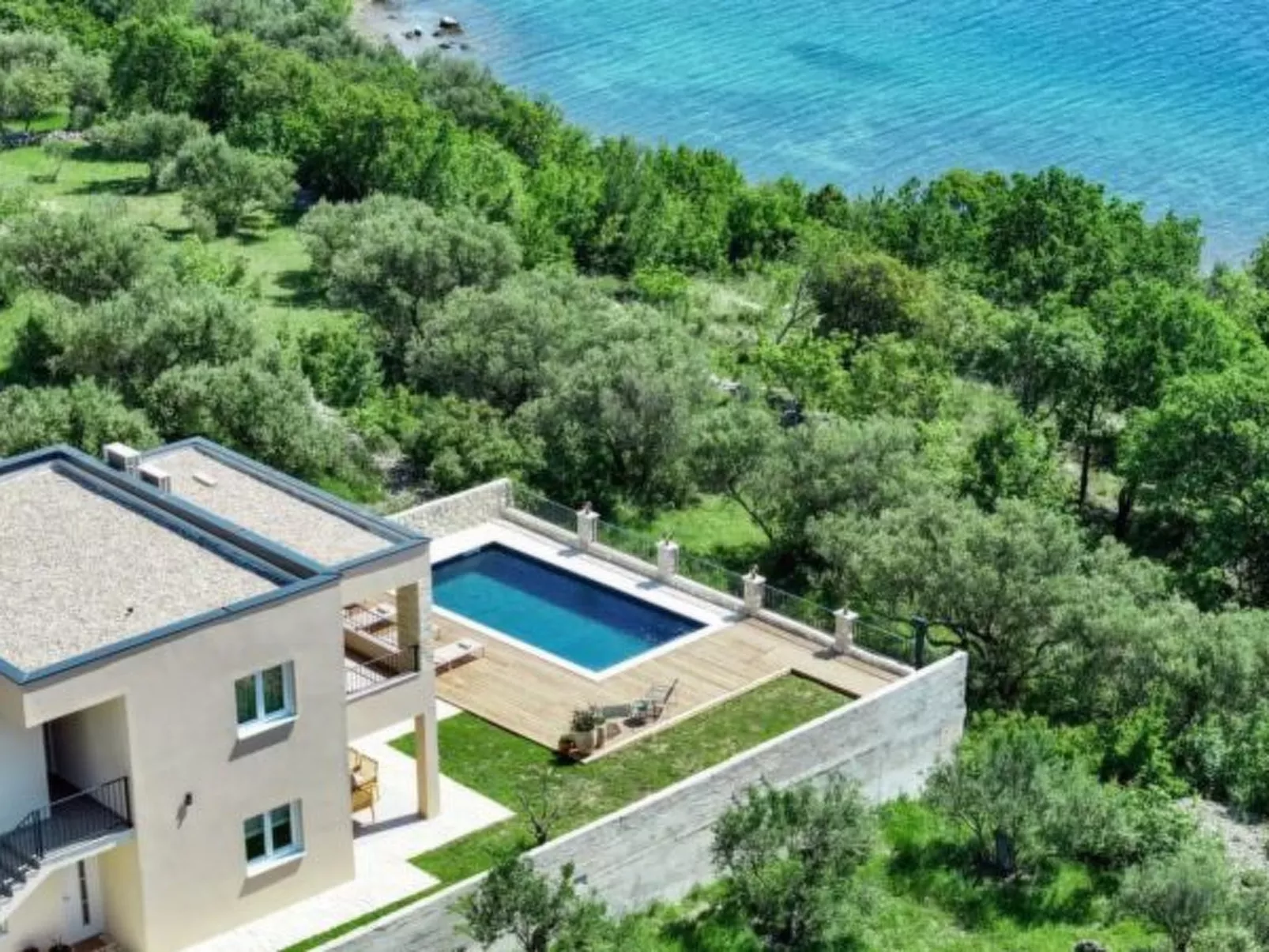 Seaview Villa Grota with swimming pool - Image-tags.info