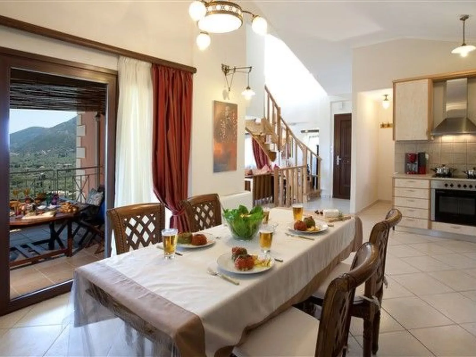 Finca "Olive" mit Infinity-Pool - Binnen