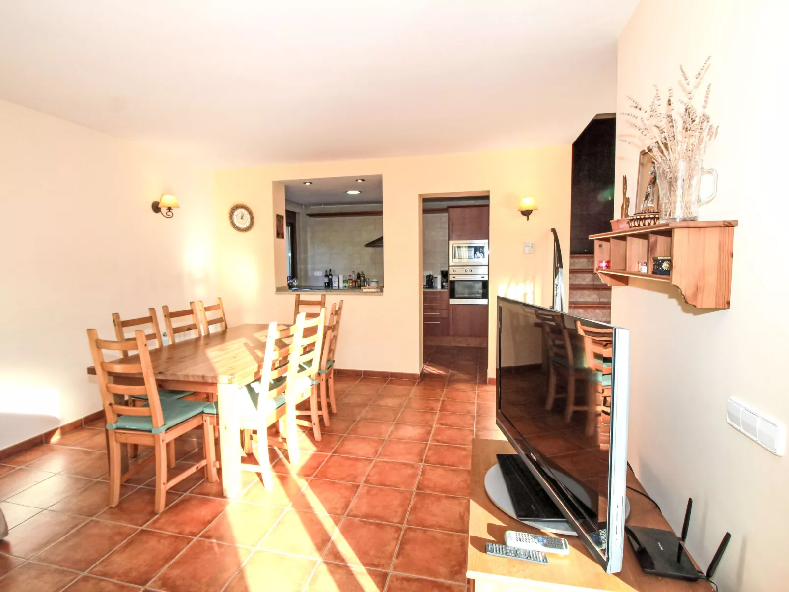 Cala Moreta - Binnen