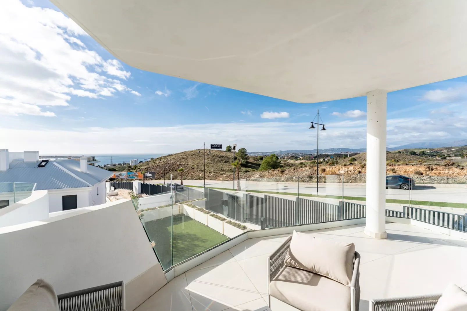 CT 404 - Faro's Fuengirola Higueron Hights - Seaviews - Terrasbalkon