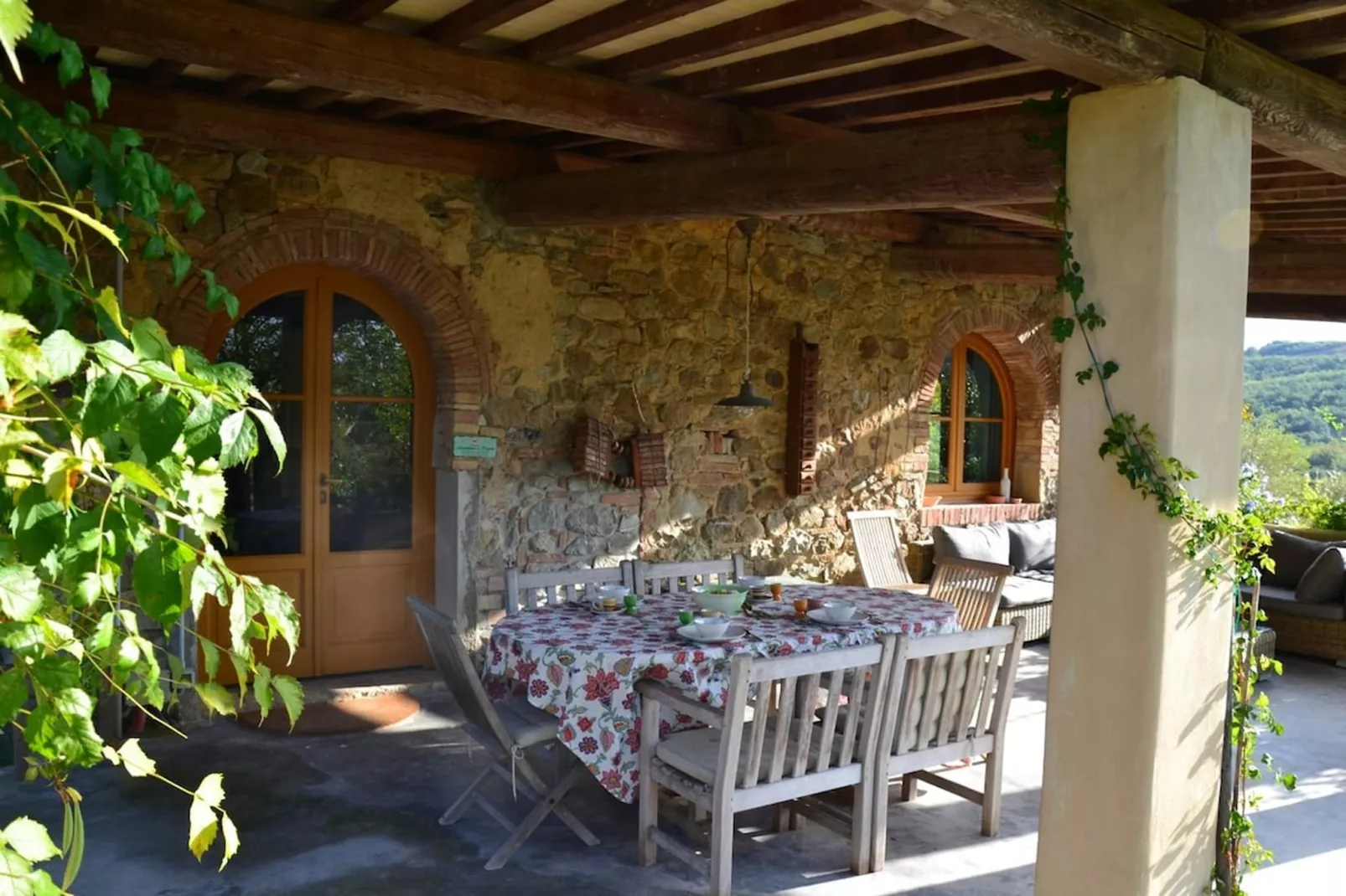 Podere La Sterza - The barn - Terrasbalkon