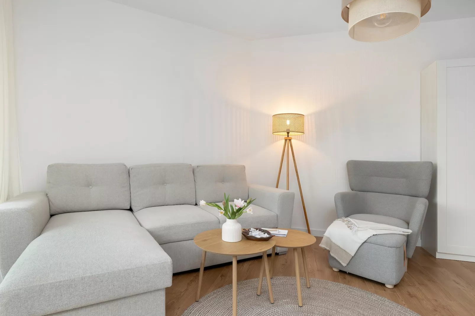 Apartament PINEA Grunwaldzka 82A-213 - Woonkamer