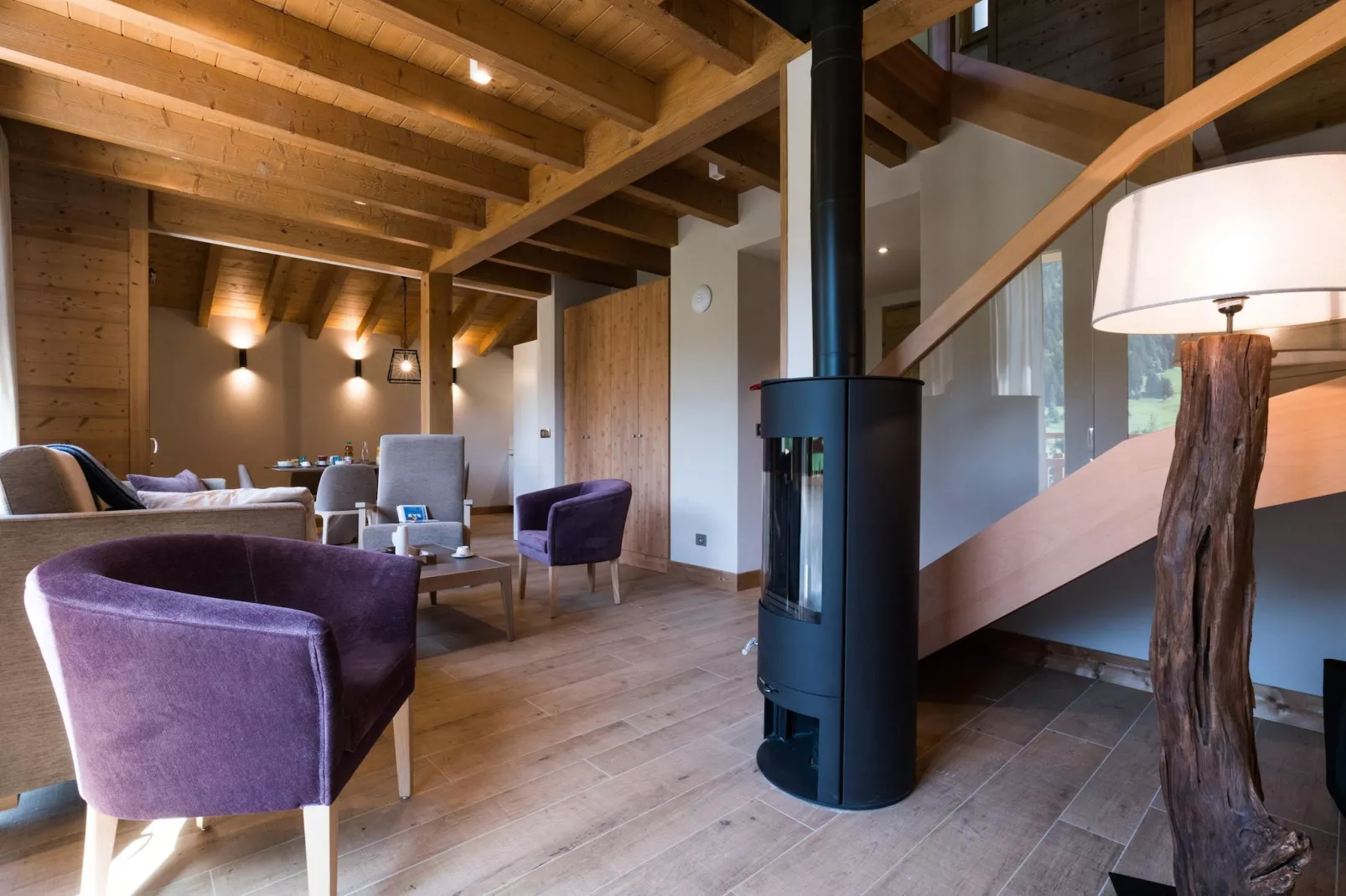 Les Portes de Megève 4 - Woonkamer