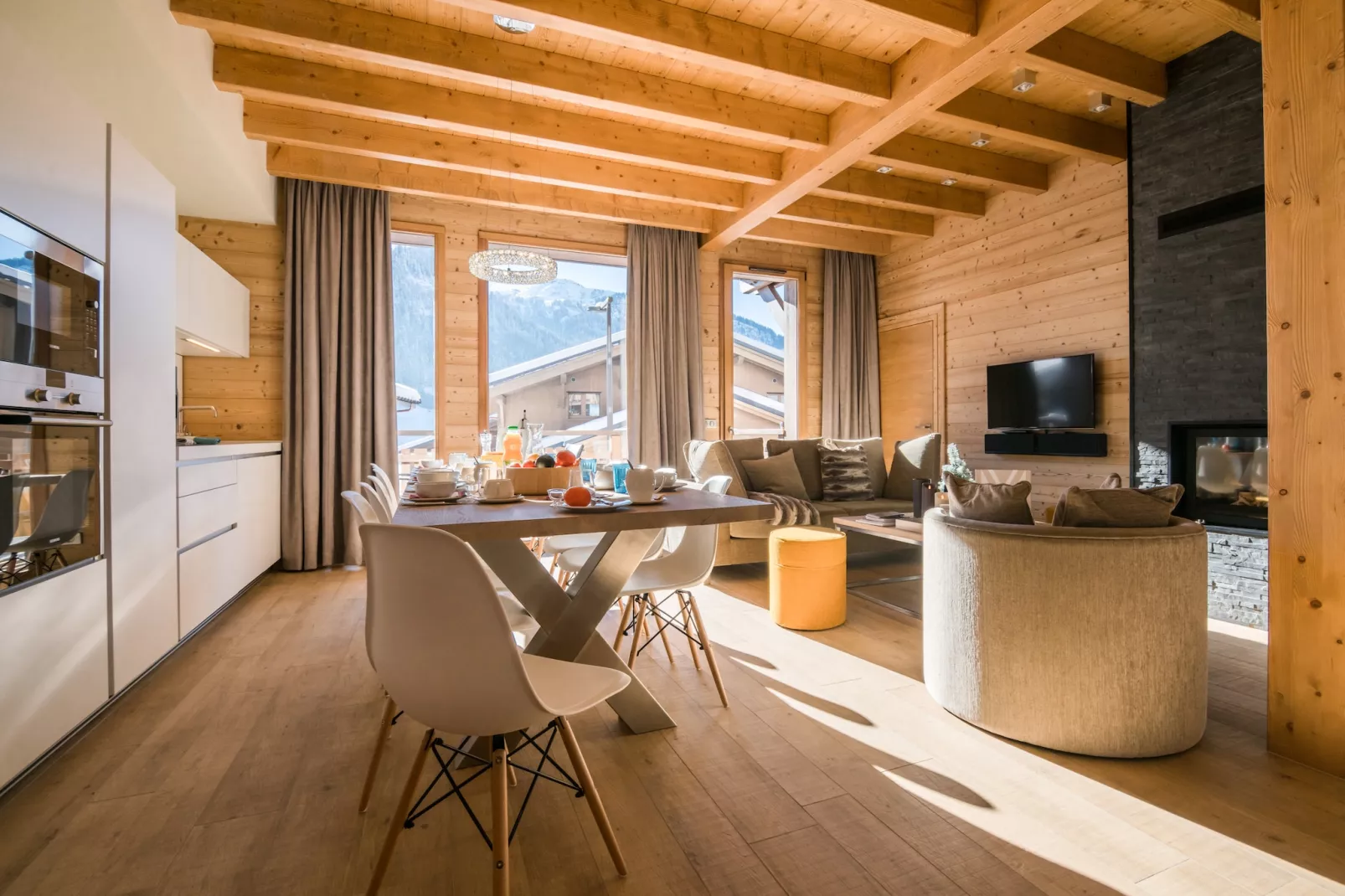 Les Portes de Megève 9 - Eetkamer