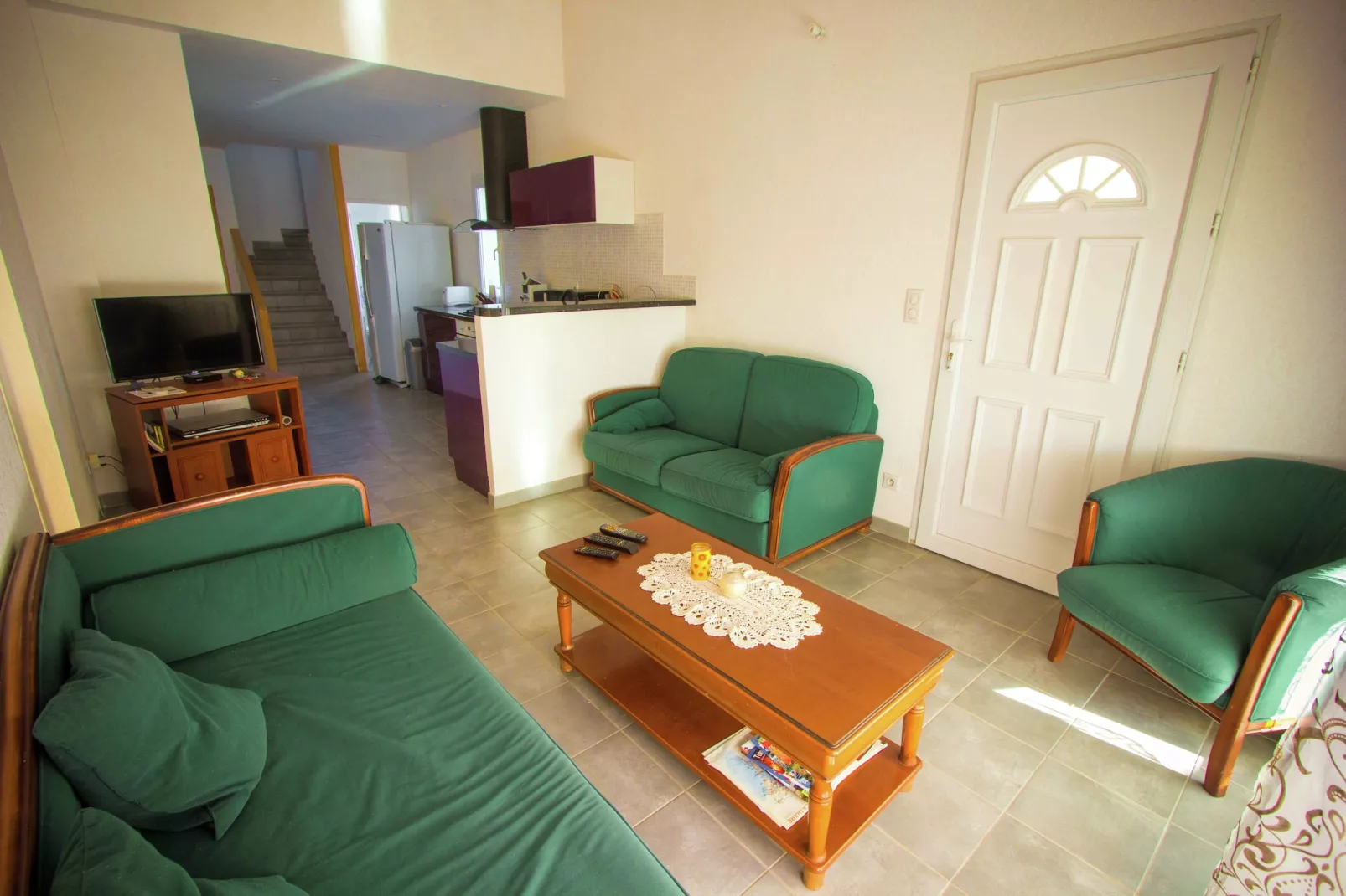 Belle villa avec piscine privée - NARBONNE - Woonkamer