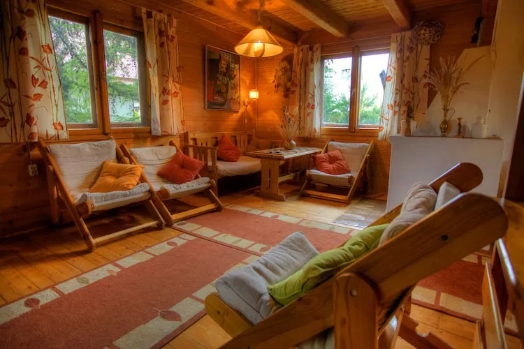 Holiday home in Wilkasy - Woonkamer