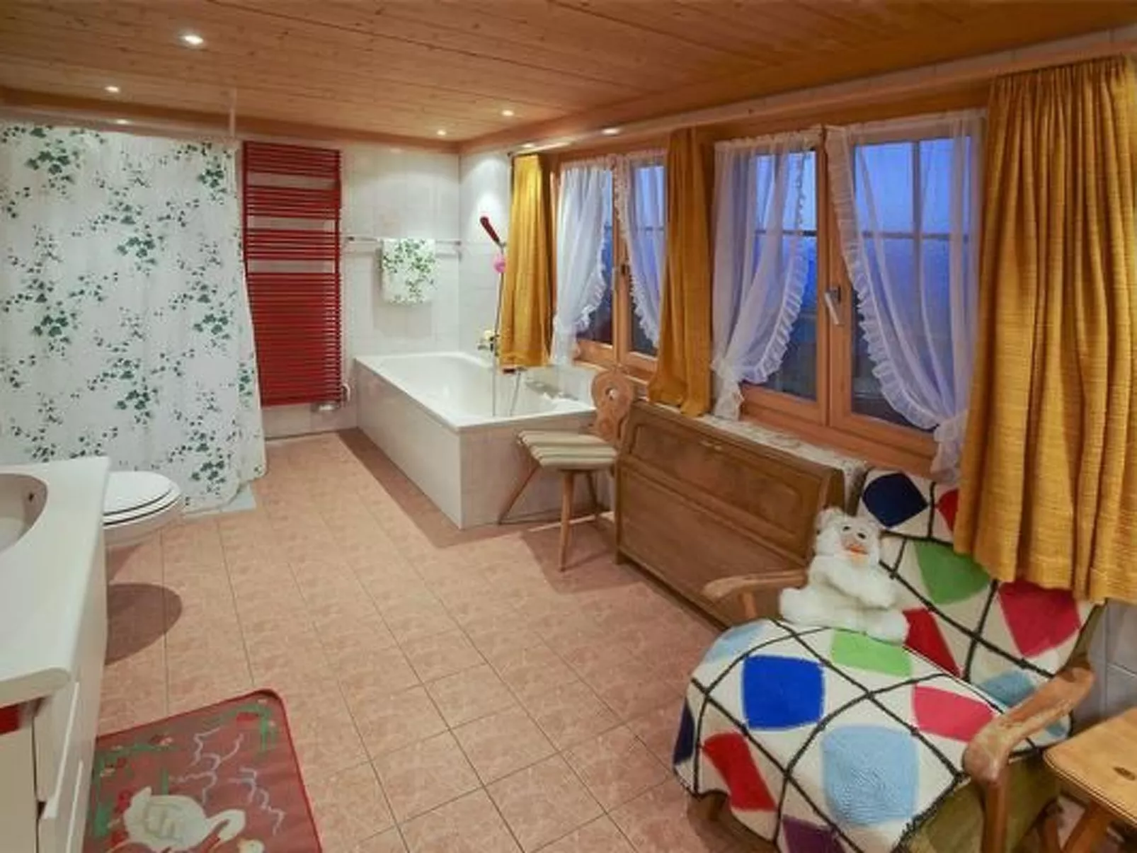 Charmante Ferienwohnung Murmeli - Binnen