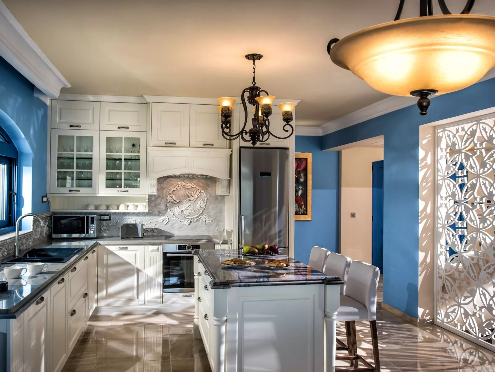 VILLA SANTORINI, WEIN DUNKLES MEER VILLEN - Image-tags.info