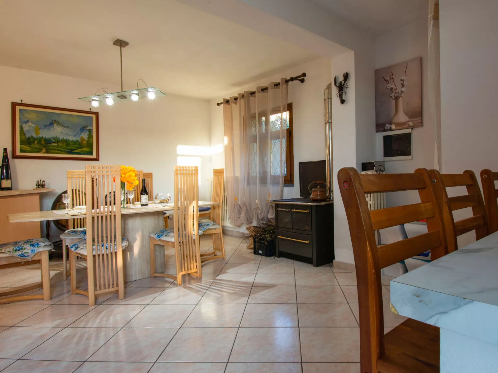 Tre fontane - Binnen