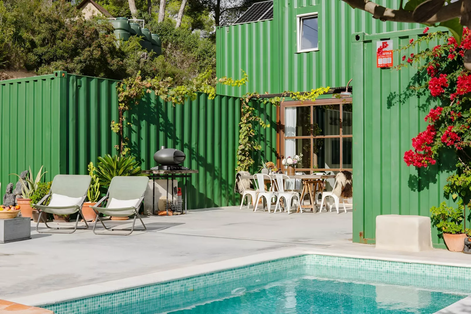 Villa Canyelles - Tuinen zomer