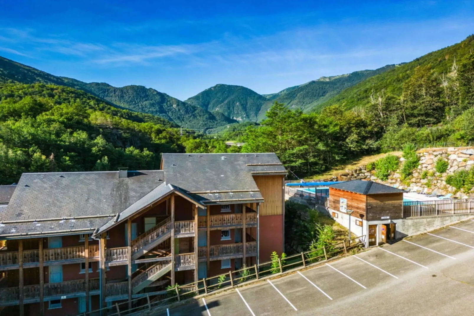 Le Domaine de la Vallée d'Ax - Gebieden zomer 1km