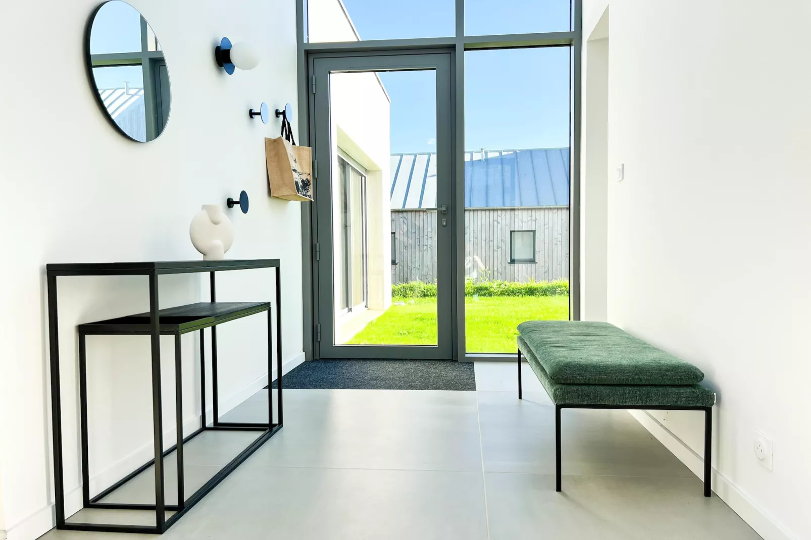 Architekten Villa mit Meerblick - Hal-ontvangst