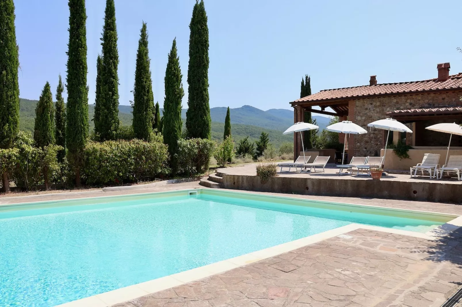 Podere La Sterza - The Villa - Zwembad