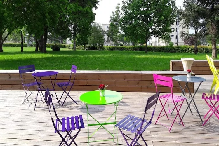 Adonis Dijon Double/Superior studio - Terrasbalkon