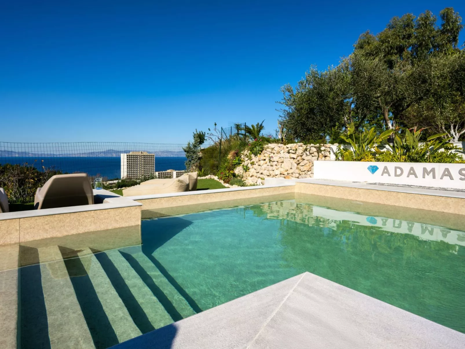 "Adamas Villa Rhodos" - Buiten