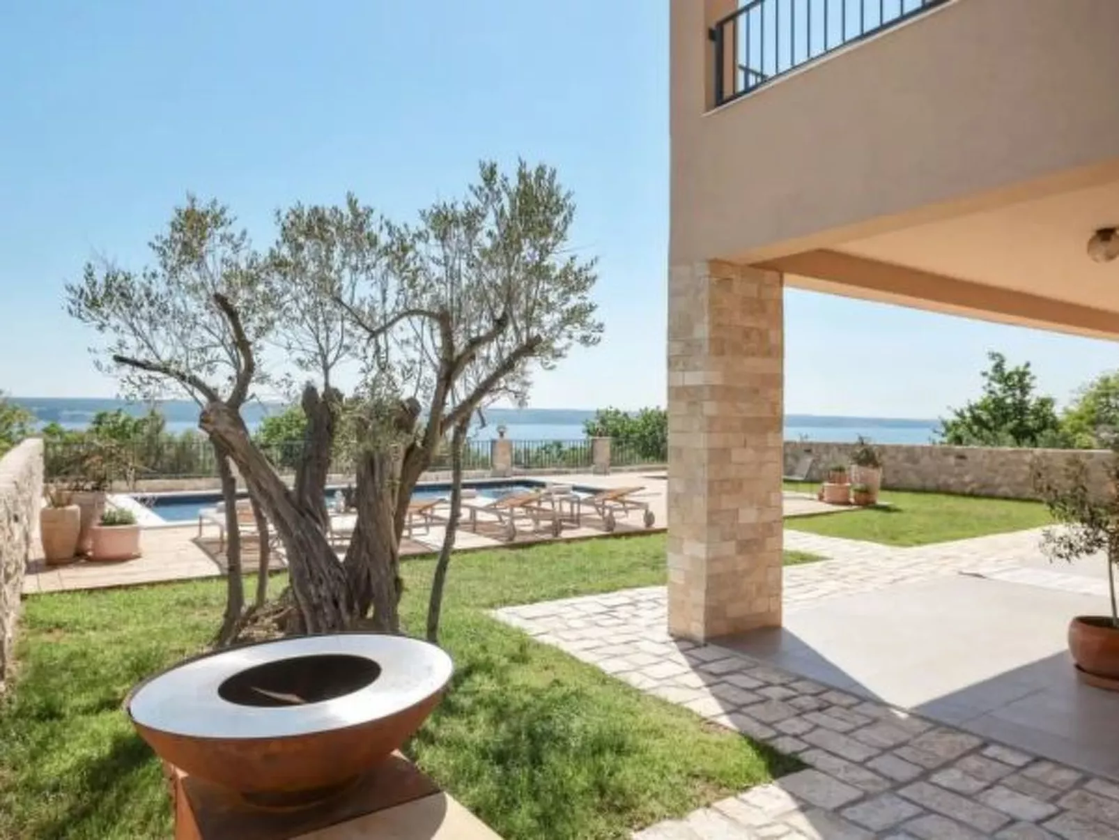 Seaview Villa Grota with swimming pool - Image-tags.info
