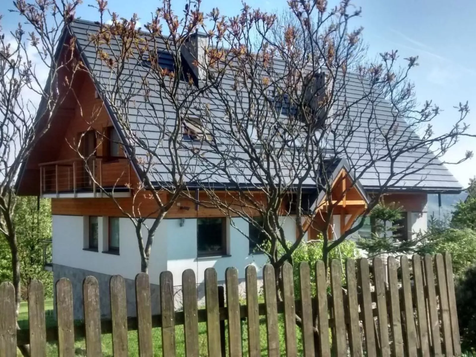 In den Bergen, Villa mit Panoramaterrasse - Buiten