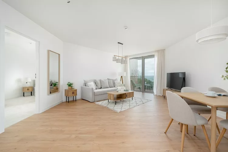 Apartament PINEA Grunwaldzka 82A-610 - Woonkamer