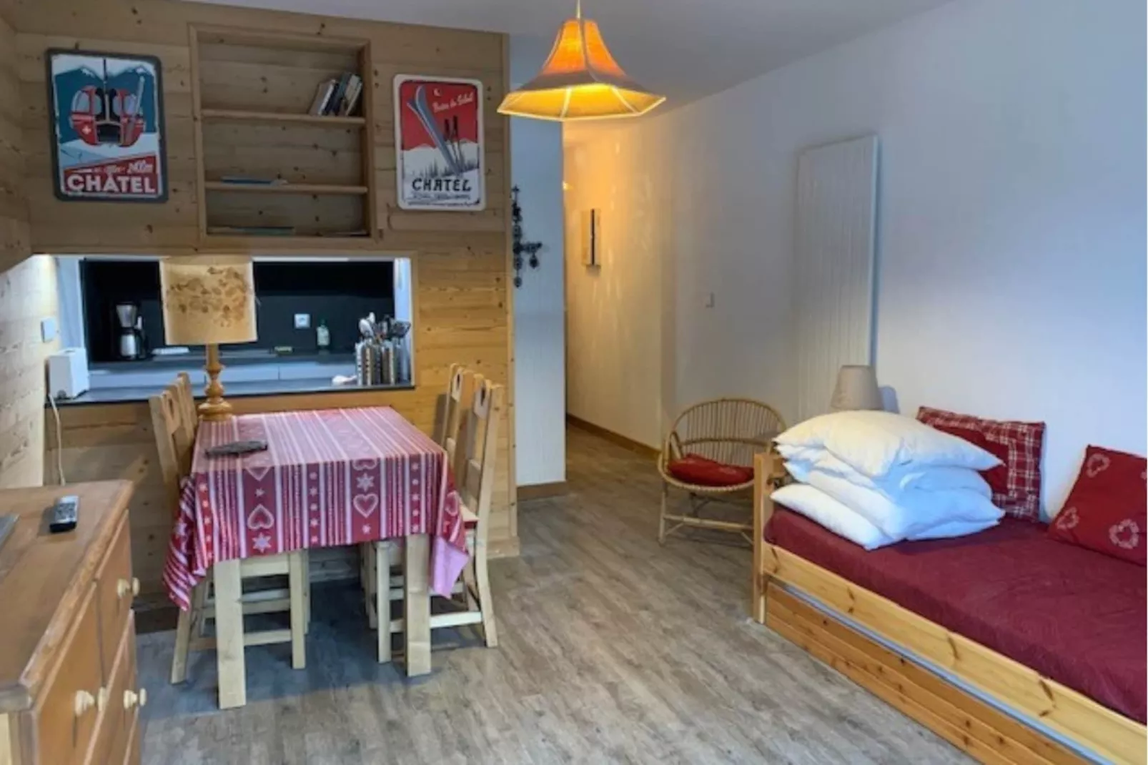 Croix de Savoie CX22 CENTER & VIEW 2 Pers. - Woonkamer
