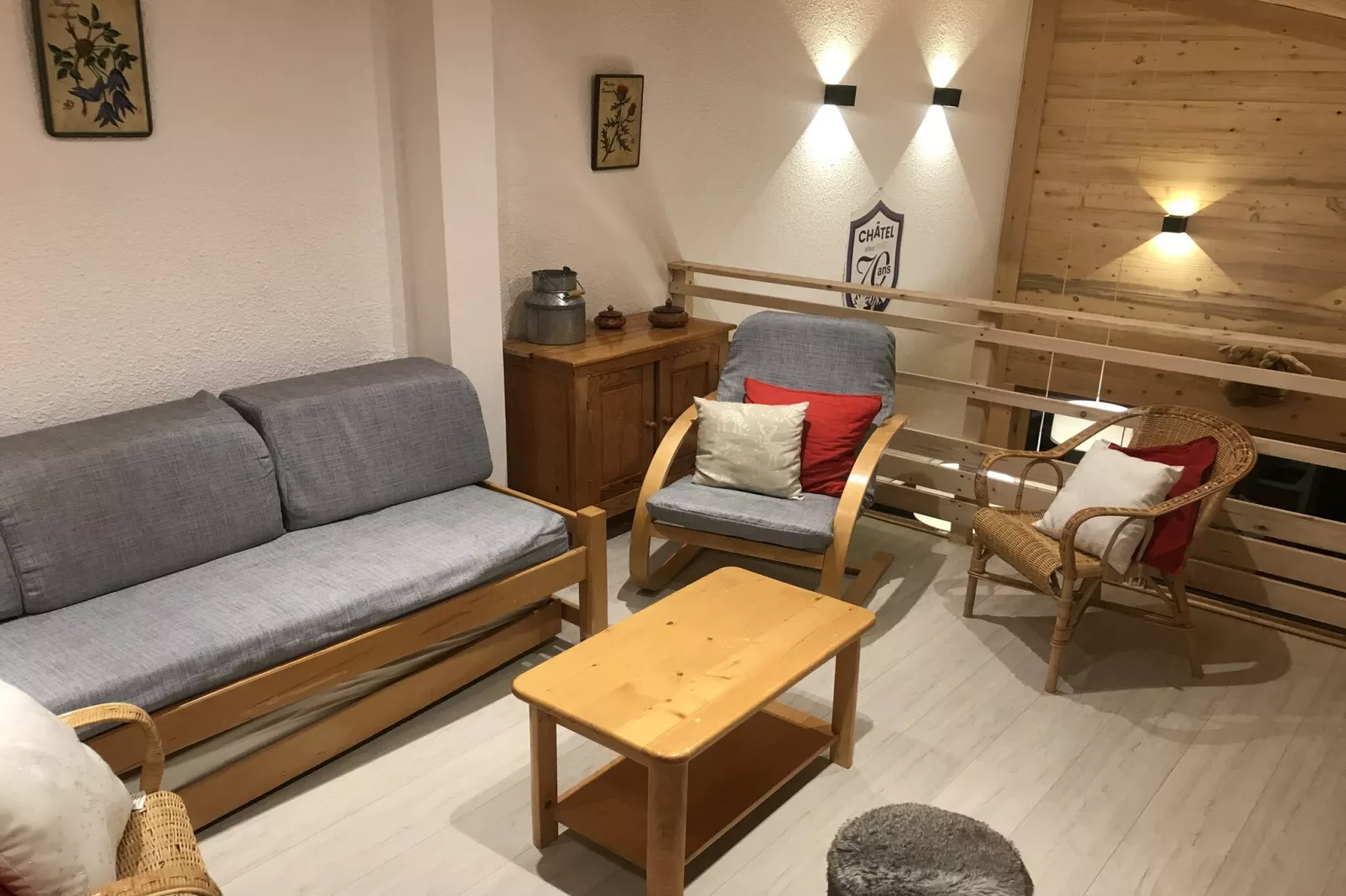 Hameau des 4 saisons HSH275  COSY  & SUN 6 pers. - Woonkamer