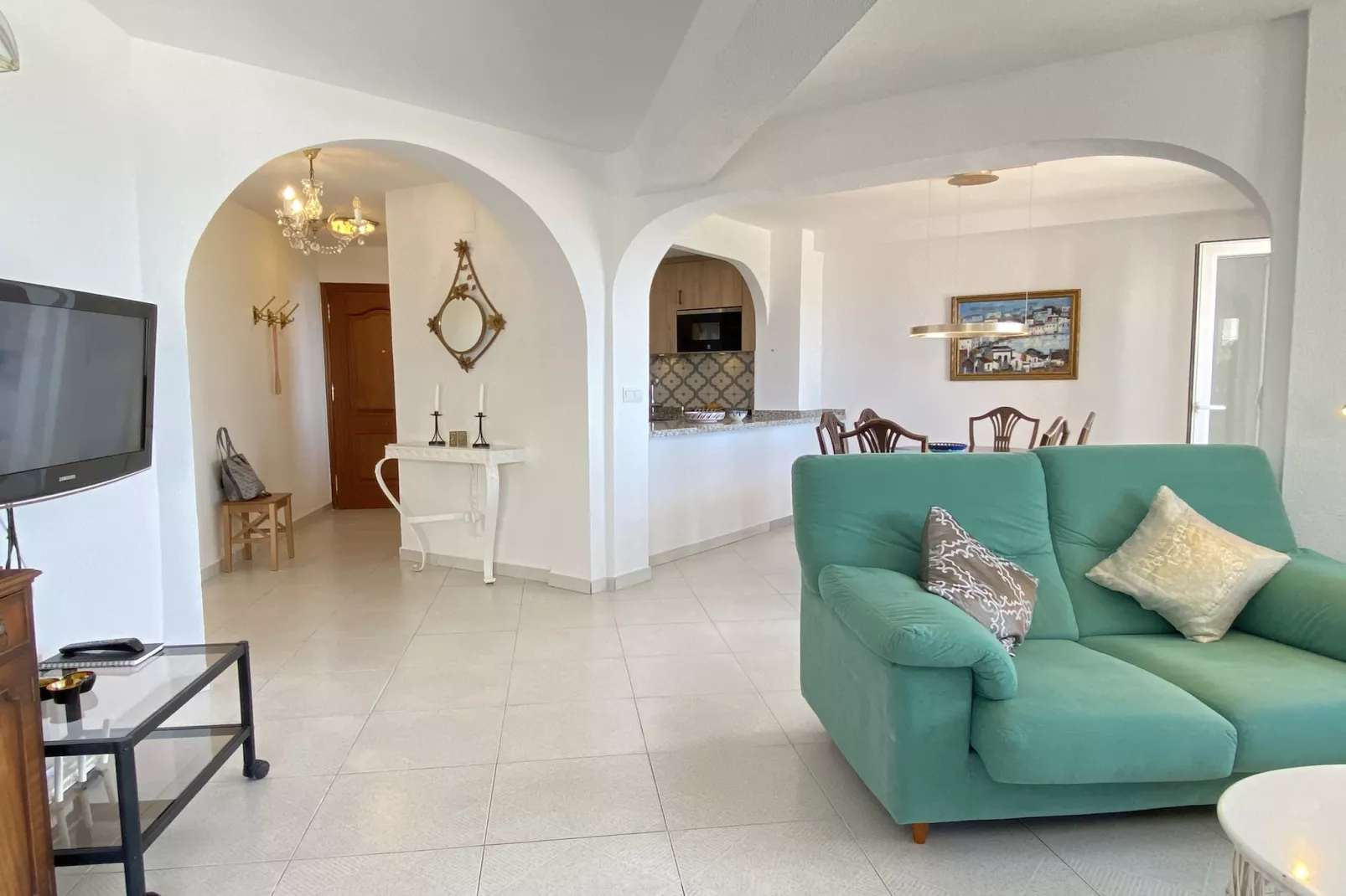 Bahia 46 Apartments by Casasol - Woonkamer