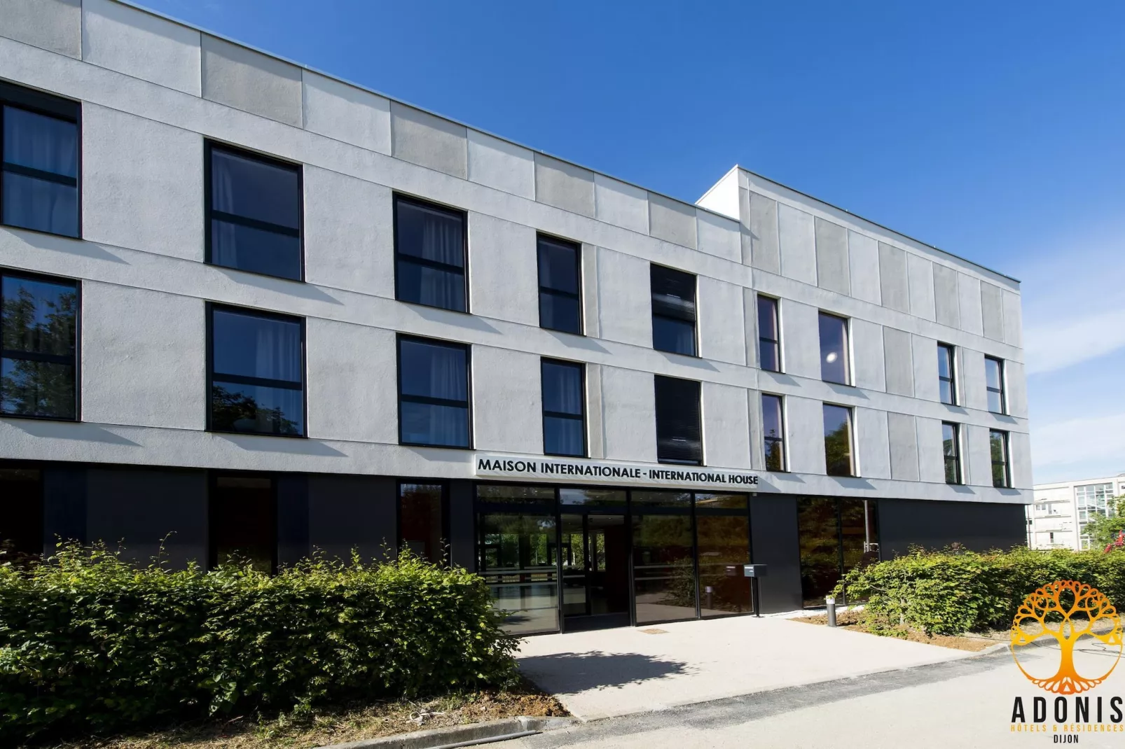 Adonis Dijon Double/Superior studio - Buitenkant zomer