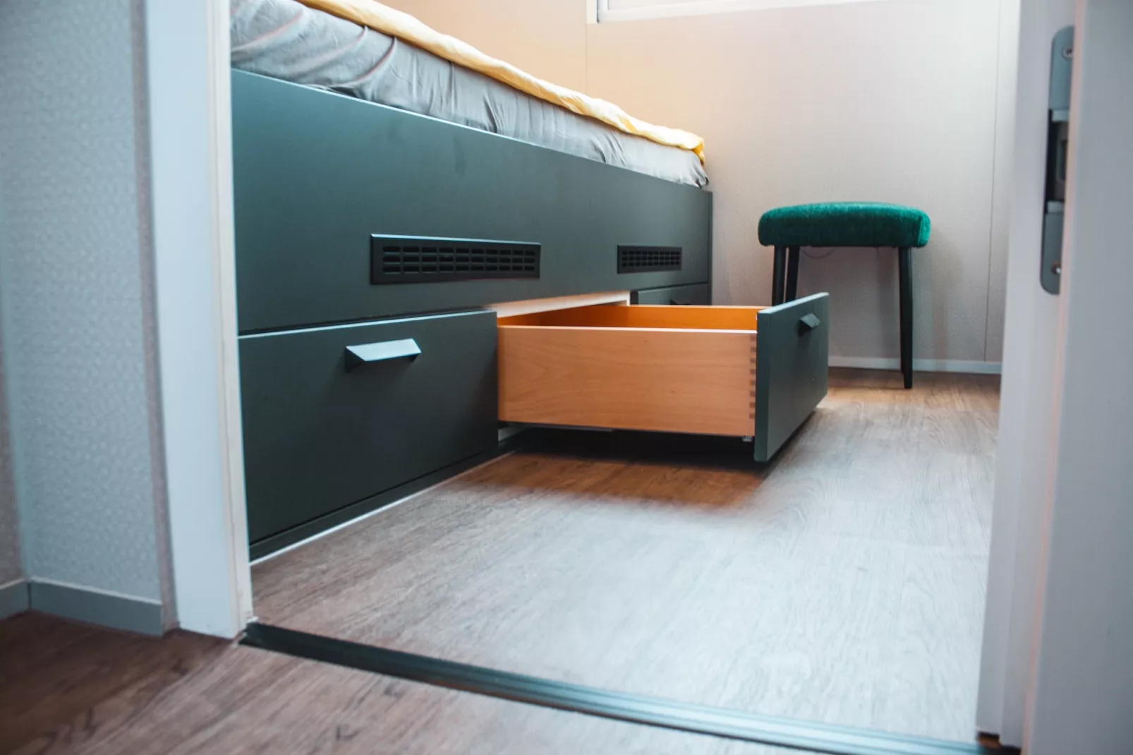 Hausboot Pankow - Slaapkamer