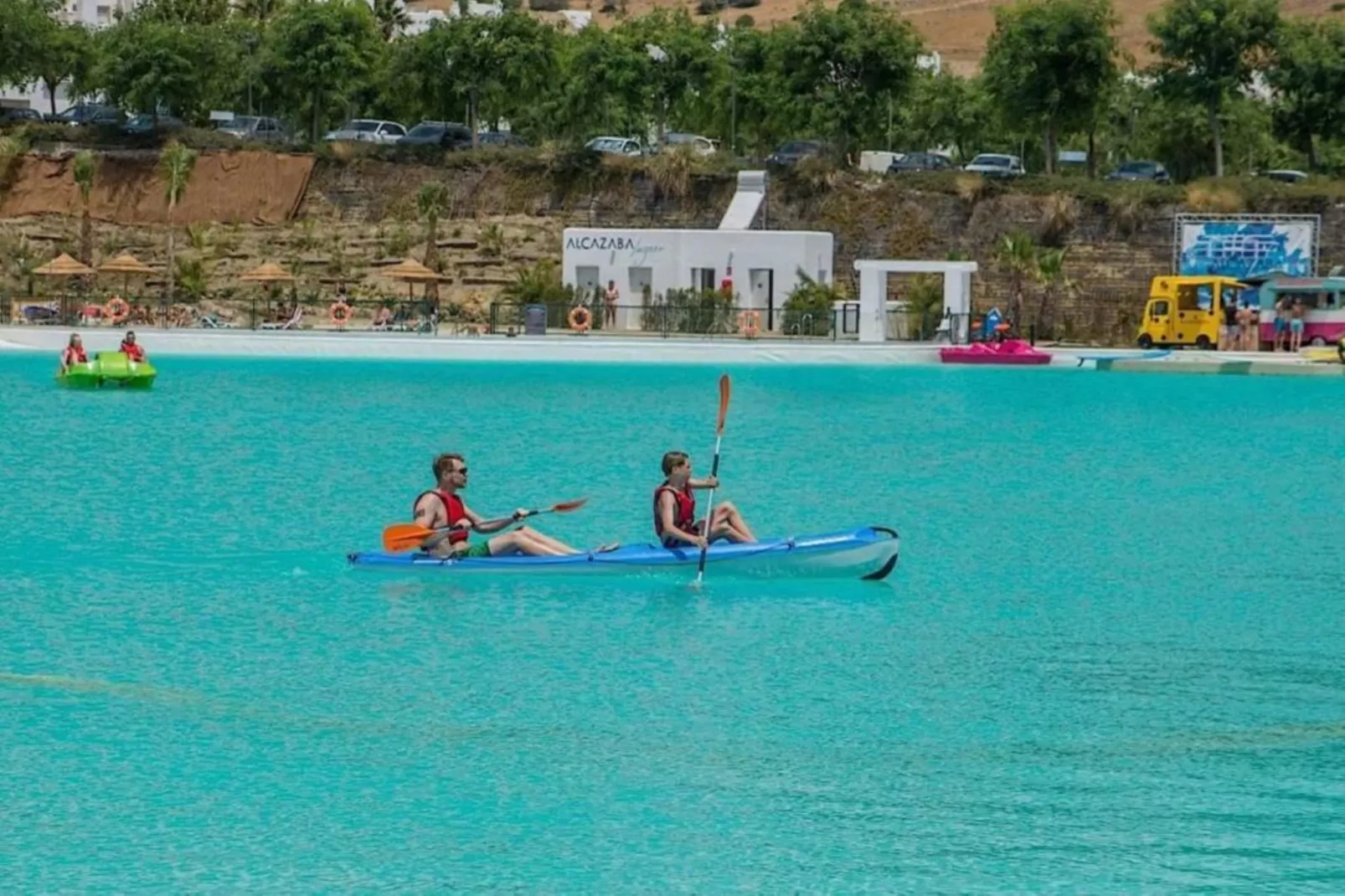 Stylish 2-Bed Apartment | Alcazaba Lagoon (303) - Zwembad