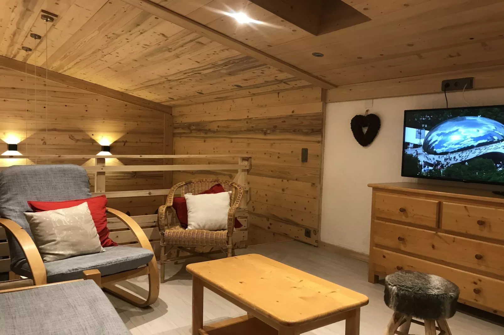 Hameau des 4 saisons HSH275  COSY  & SUN 6 pers. - Woonkamer
