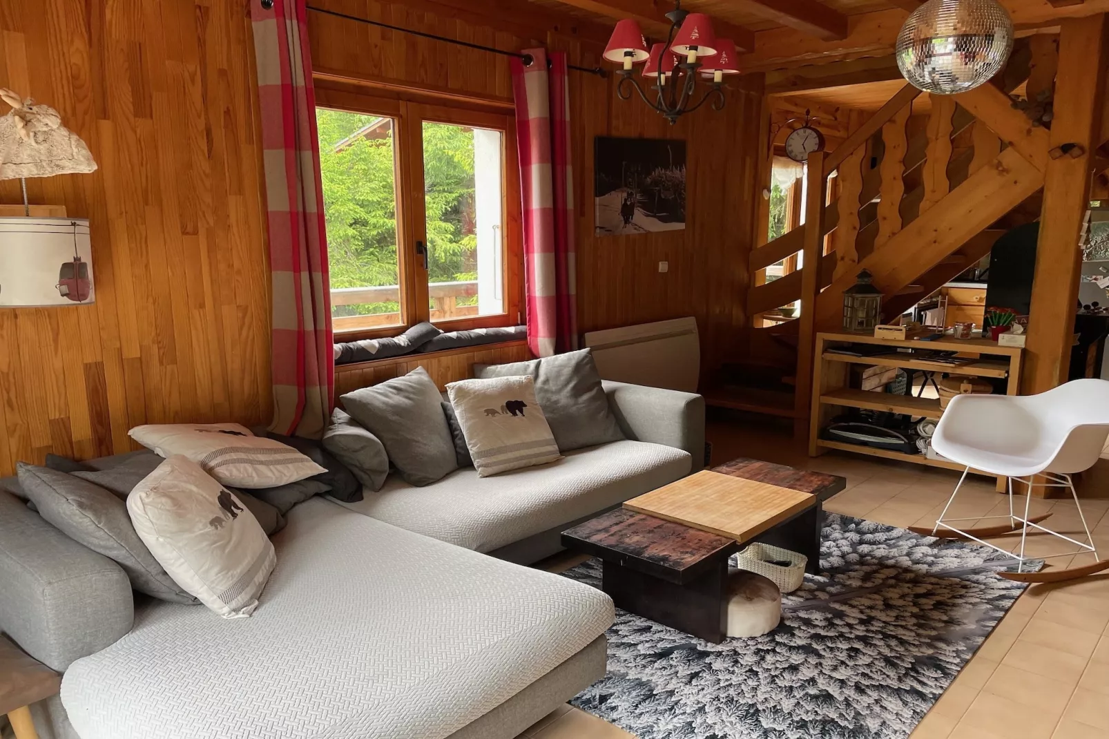 Chalet Ours Brun ORB MOUNTAIN & QUIET 6 Pers. - Woonkamer