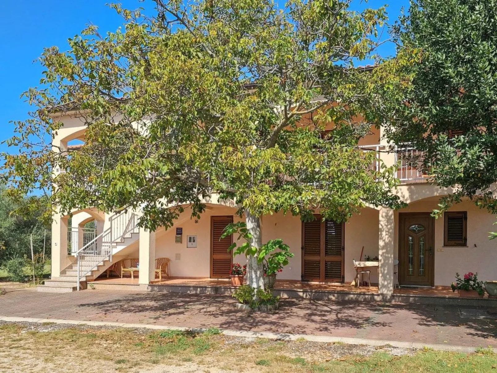 Wohnung "Viola" mit Balkon - Buiten