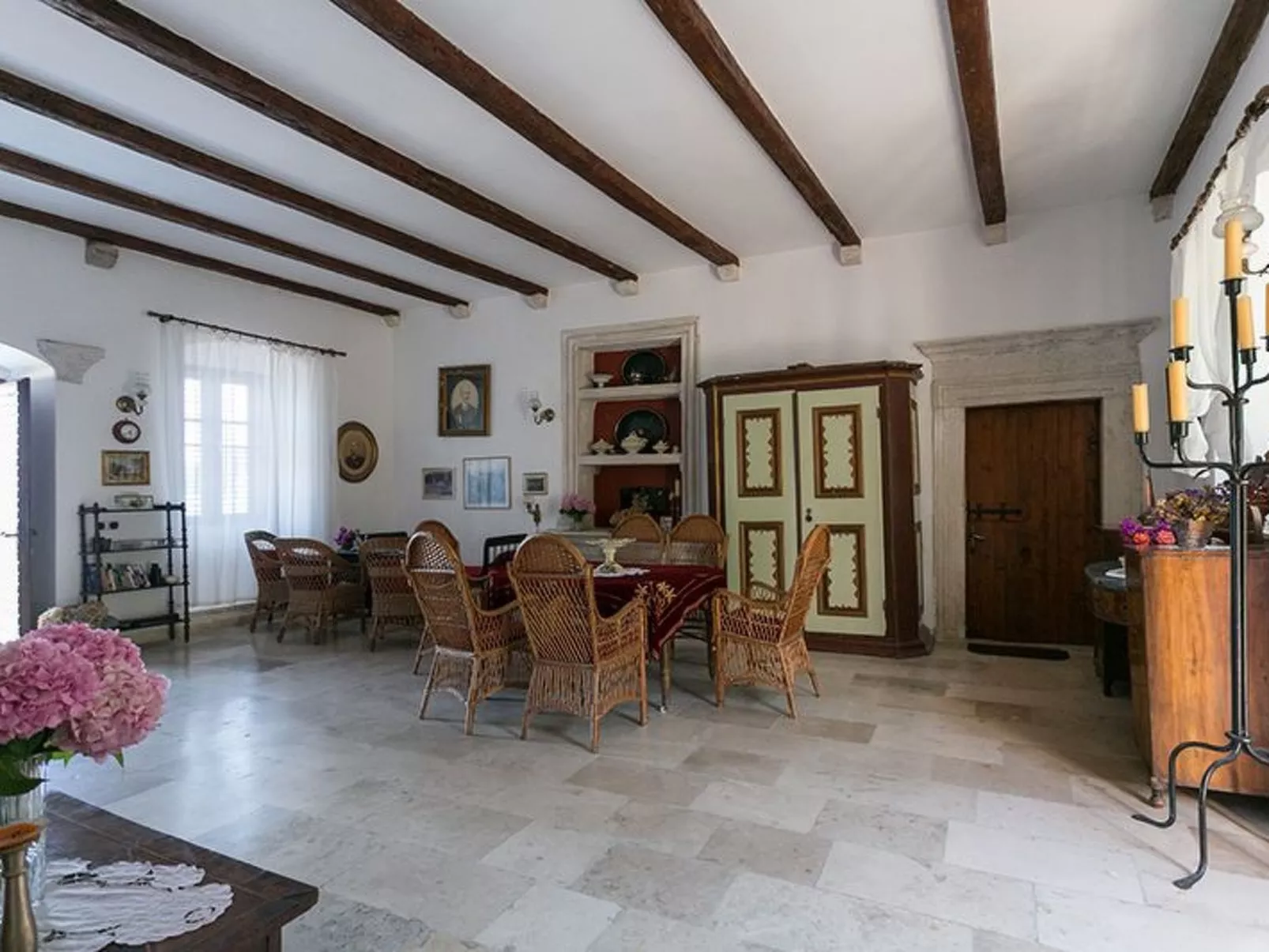 Privatzimmer im Schloss Seefront Zamagna, Mali Zaton NO. 7 - Binnen